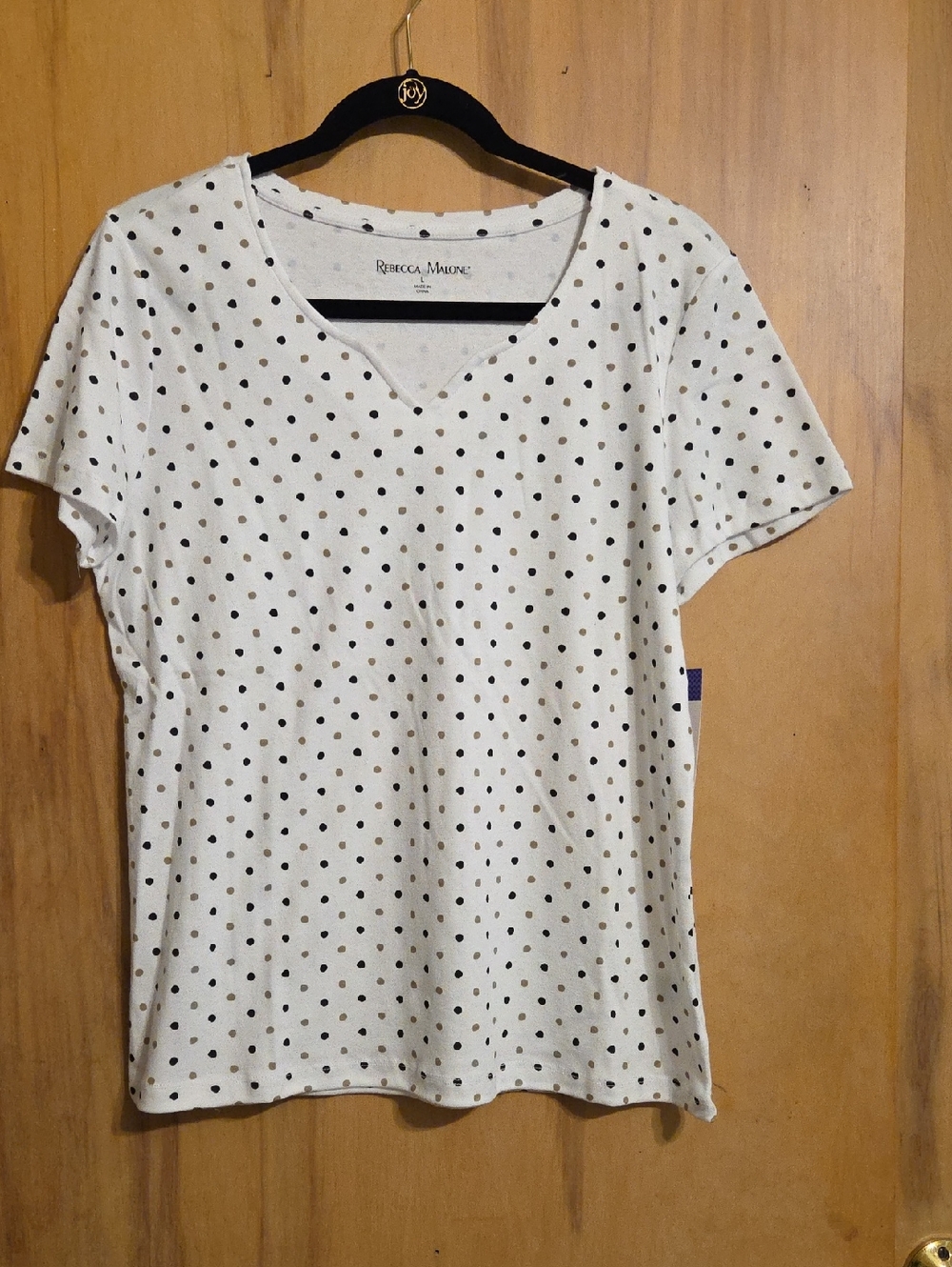 Polka Dot Short Sleeve T-shirt